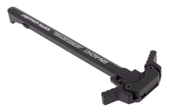 Griffin Armament SNACH Gen 2 Ambi AR-15 Charging Handle has an ambidextrous design